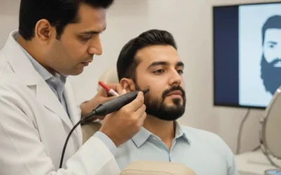 Hairline Reconstruction and Facial Hair Transplants: Achieving Natural Density in Hyderabad (Beard, Mustache, Eyebrow)